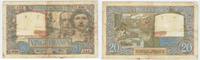 FRANCE 20FRANCS SCIENCE et TRAVAIL.Wissenschaft und Arbeit. Alphabet:L.4096 . -
