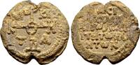 Byzantine Seal Niketas, imperial selentiarios and komes of the Shores. Byzantine lead seal -