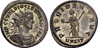 Roman Imperial Antoninianus Diocletian AD 284-305, AE silvered Antoninianus (21mm, 3.92 gram) Ticinum -