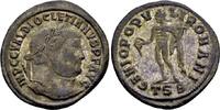 Roman Imperial Follis Diocletian AD 284-305, AE Silvered Follis (30mm, 8.60 gram) Thessalonica 298-299 -