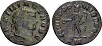 Roman Imperial Quarter Follis Maximinus II Caesar 305-308, AE Quarter Follis (19mm, 1.68 gram) Siscia -