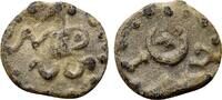 Roman Imperial Amulet Lead Iao (“Gnostic”) Amulet with the Anguipede. Magical (12mm, 0.93 g) c. 3rd c. -