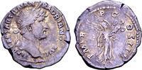Roman Imperial Denarius Hadrian AD 117-138, AR Denarius (19mm, 3.16 gram) Rome AD 119-122 -