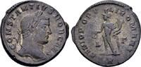 Roman Imperial Follis Constantius I Caesar AD 293-305, AE Silvered Follis (27 mm, 11.27 gram) Trier -