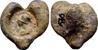 Roman Imperial Seal Roma – Roman lead seal (21x21x8 mm, 10.89 gram) 2nd half 3rd-1st half 4th centur -