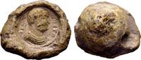 Roman Imperial Seal Aristaenetus/Aristanetos. Roman lead seal (21x18x11 mm, 13.20 gram) circa 4th ce -
