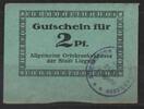 NOTGELD LIEGNITZ, Allgemeine Ortskrankenkasse, 2 Pf, o. D. (um 1918), -