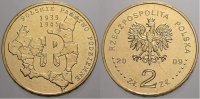 Polen-Republik 1990 bis Heute 2 Zlote (Untergrundstaat) Republik Polen seit 1990. -