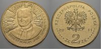 Polen-Republik 1990 bis Heute 2 Zlote (Paul II.) Republik Polen seit 1990. -