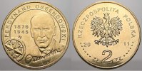 Polen-Republik 1990 bis Heute 2 Zlote (Ossendowski) Republik Polen seit 1990. -