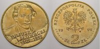Polen-Republik 1990 bis Heute 2 Zlote (Slowacki) Republik Polen seit 1990. -