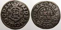 Dänemark 2 Skilling Friedrich III 1648-1670. -