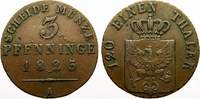 Brandenburg-Preußen Cu 3 Pfennige Friedrich Wilhelm III. 1797-1840. -