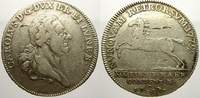 Braunschweig-Wolfenbüttel 2/3 Taler Karl I. 1735-1780. -