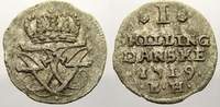 Dänemark 1 Skilling Friedrich IV. 1699-1730. -