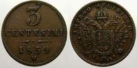 Haus Habsburg Cu 3 Centesimi Franz Joseph I. 1848-1916. -