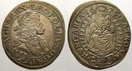 Haus Habsburg 6 Kreuzer Leopold I. 1658-1705. -