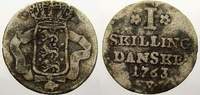Dänemark 1 Skilling Frederik V., 1746-1766. -