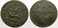Mecklenburg-Rostock, Stadt Cu Pfennig -