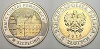 Polen-Republik 1990 bis Heute 5 Zloty (Schloß) 2 Republik Polen seit 1990. -
