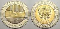 Polen-Republik 1990 bis Heute 5 Zloty (Mühle) 2 Republik Polen seit 1990. -