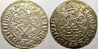 Sachsen-Kurfürstentum Zinsgroschen Friedrich III., Johann und Georg 1507-1525. -