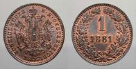 Haus Habsburg Cu 1 Kreuzer Franz Joseph I. 1848-1916. -