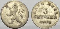 Hessen-Darmstadt 3 Kreuzer Ludwig X. 1790-1806. -