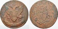 Russland 5 Kopeken Zarin Katharina II. 1762-1796. -