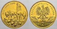 Polen-Republik 1990 bis Heute 2 Zlote (Wilk) Republik Polen seit 1990. -