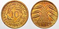 Weimarer Republik 10 Reichspfennig -