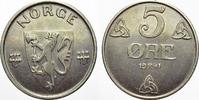 Norwegen 5 Öre 1 Haakon VII. 1905-1957. -