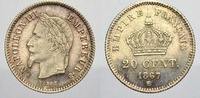 Frankreich 20 Centimes Napoleon III. 1852-1870. -