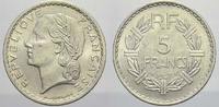 Frankreich 5 Franc (Aluminium) Frankreich IV. Republik, 1947-1958. -