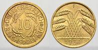 Weimarer Republik 10 Reichspfennig -