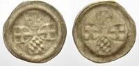 Mainz, Erzbistum Adolf II. von Nassau 1461-1475. Einseitiger Pfennig  1461-1475 Fast sehr schön