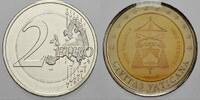 Vatikan 2 Euro (Platin- und Farbveredelung) 2013 UNC