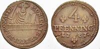Münster, Domkapitel Cu 4 Pfennig -