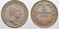 Baden-Durlach Cu Kreuzer Leopold 1830-1852. -