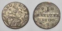 Hessen-Darmstadt 1 Kreuzer Ludwig X. 1790-1806. -