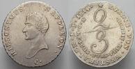 Westfalen, Königreich 2/3 Taler Hieronymus Napoleon 1807-1813. -