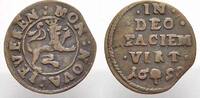 Jever, Herrschaft Cu 1/4 Stüber (Oertgen) 1 Carl Wilhelm von Anhalt-Zerbst 1667-1718. -