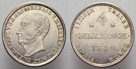 Mecklenburg-Schwerin 4 Schillinge Friedrich Franz I. 1785-1837. -