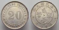 China Provinz- Kwang-Tung 20 Cent Kwang-Tung 1890-1908. -