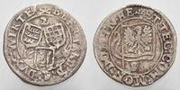 2 Kreuzer 1641 Württemberg Eberhard III. 1633-1674. Selten. Kl. Prägeschwäche, sehr schön