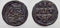 Braunschweig-Wolfenbüttel Cu 1 Flitter Kippermünzen im Gebiet Friedrich Ulrichs 1617-1622. -