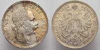 Haus Habsburg Florin (Gulden) Franz Joseph I. 1848-1916. -