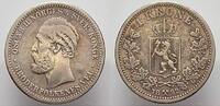 Norwegen 1 Krone Oskar II. 1872-1905. -