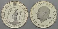 Norwegen 50 Kronen (Lillehammer) Harald V. seit 1991. -