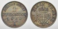 Brandenburg-Preußen Cu Pfennig Friedrich Wilhelm IV. 1840-1861. -